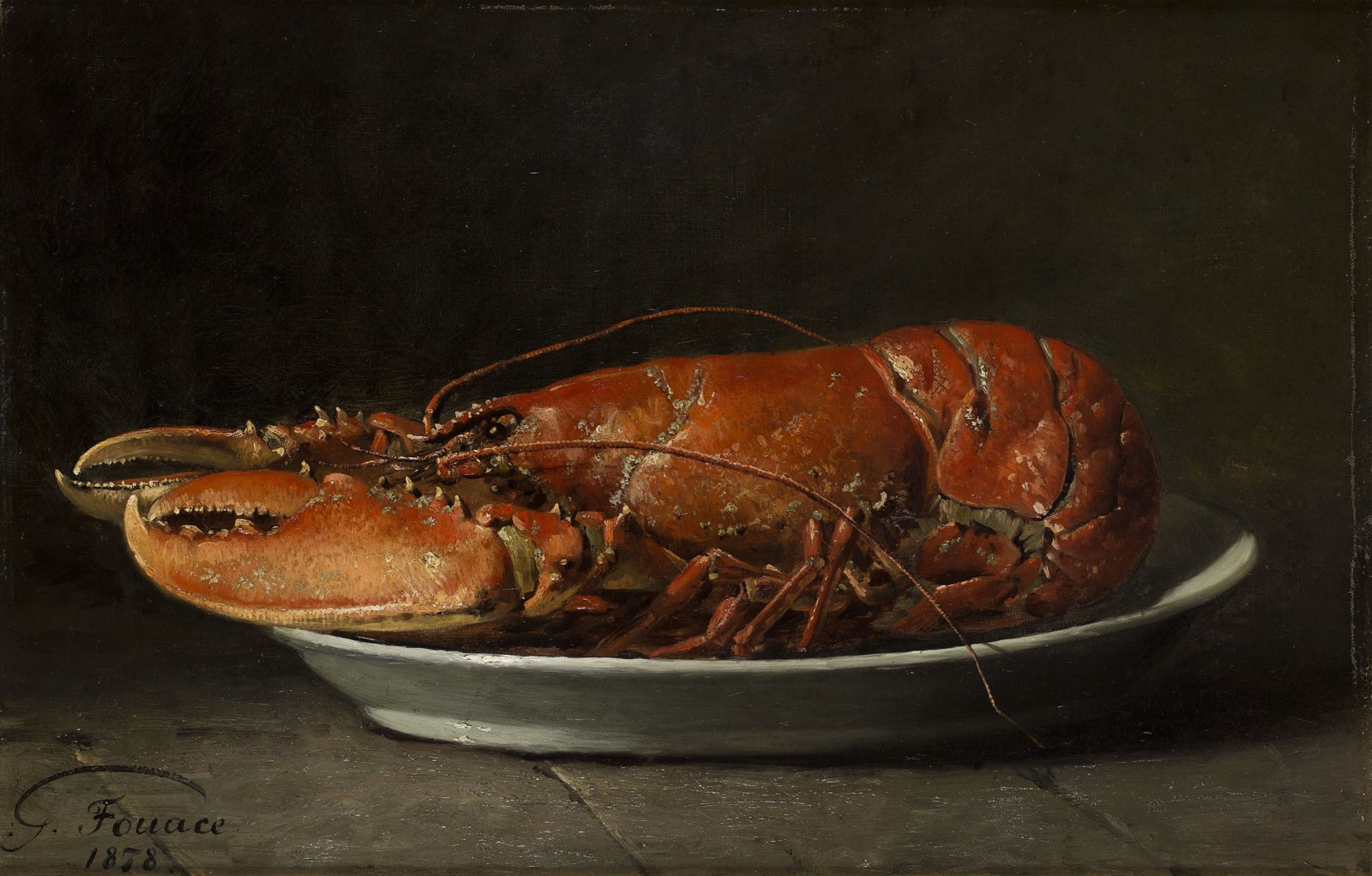 Nature morte au homard