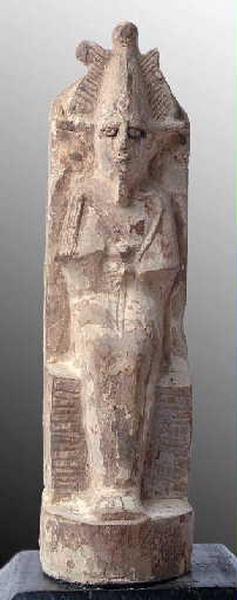 Osiris trônant