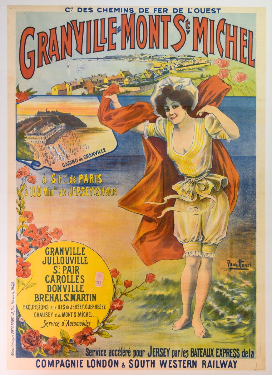 Cie des Chemins de Fer de l'Ouest - Granville - Mont St Michel