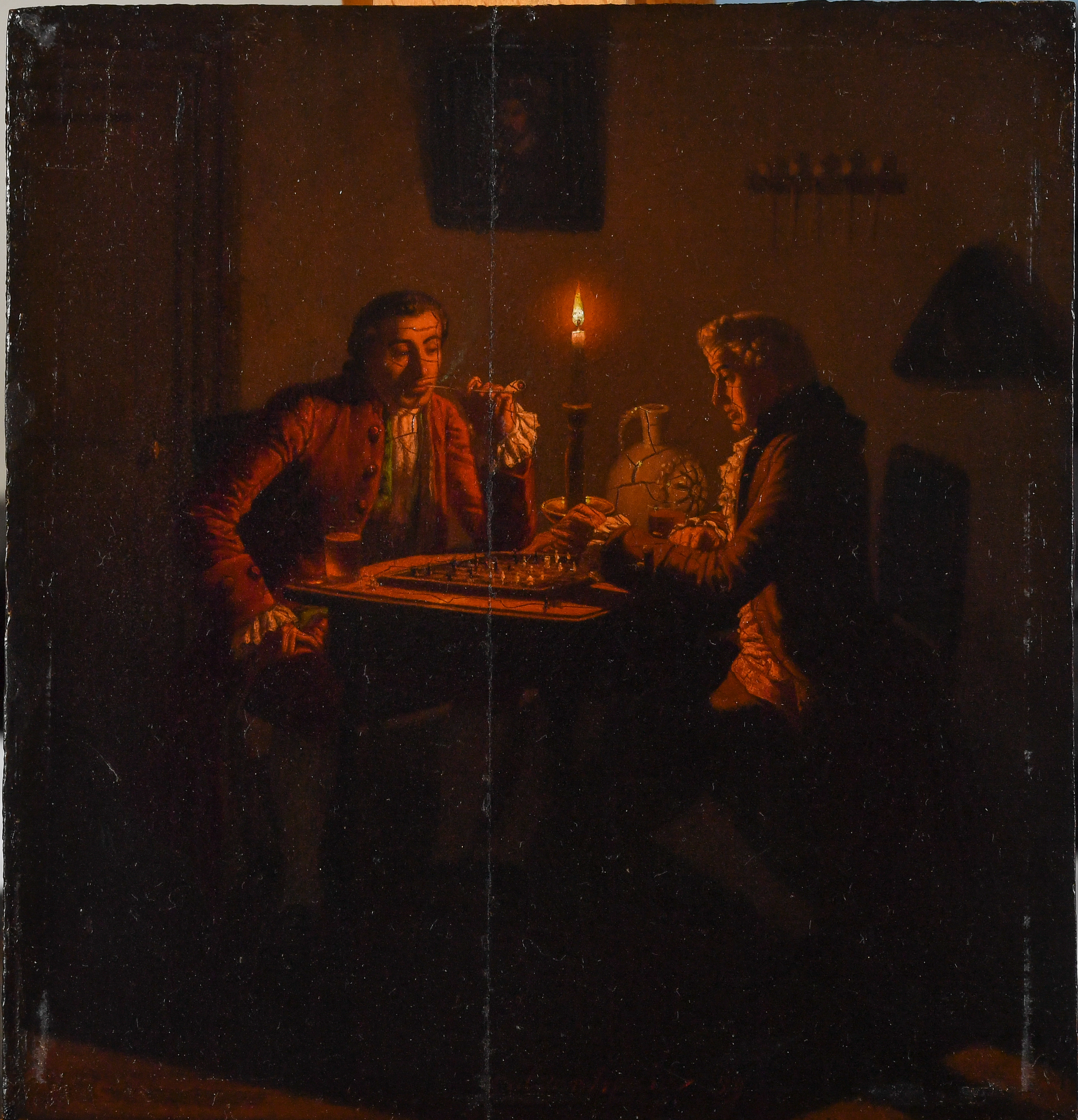Joueurs d'échecs ; Joueurs d'échecs. Effet de lumière (autre titre)