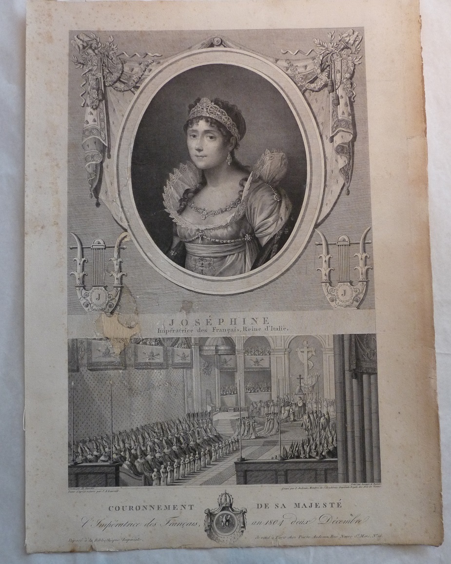 Joséphine Impératrice des Français, Reine d'Italie.