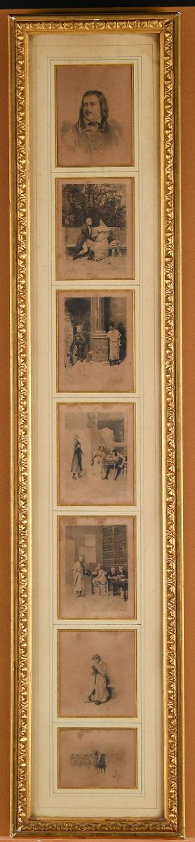 Suite d'illustrations pour Le colonel Chabert de Balzac