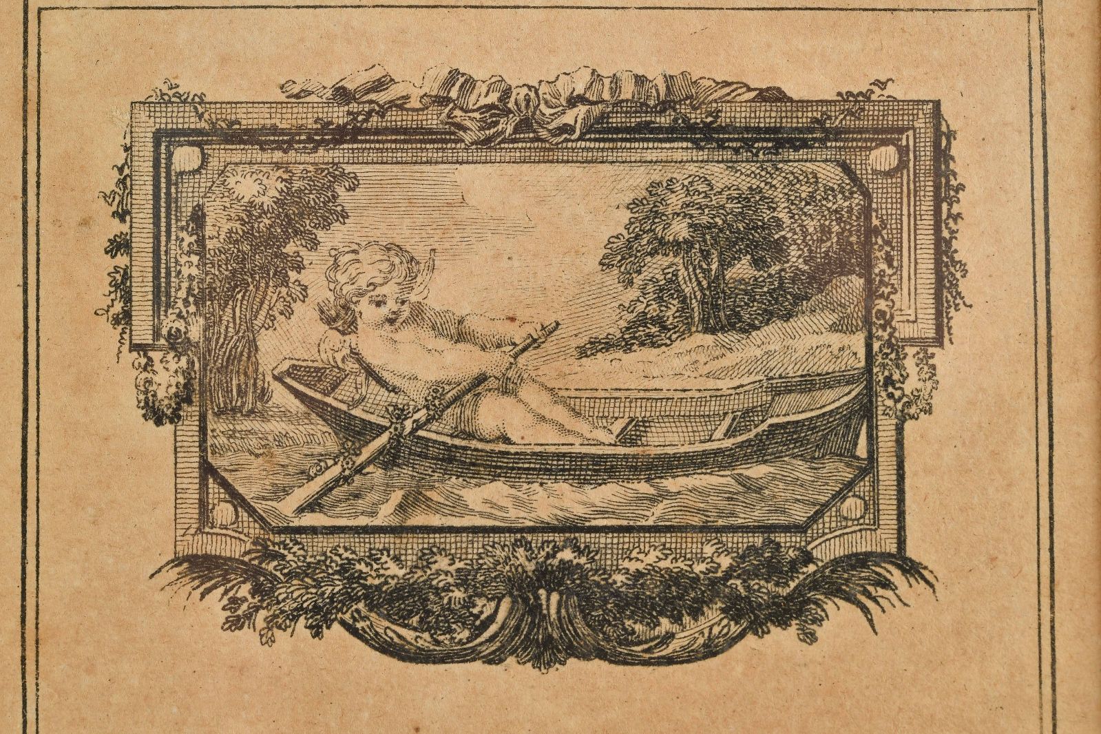 Amour dans une barque ; L'Amour ramant (autre titre)