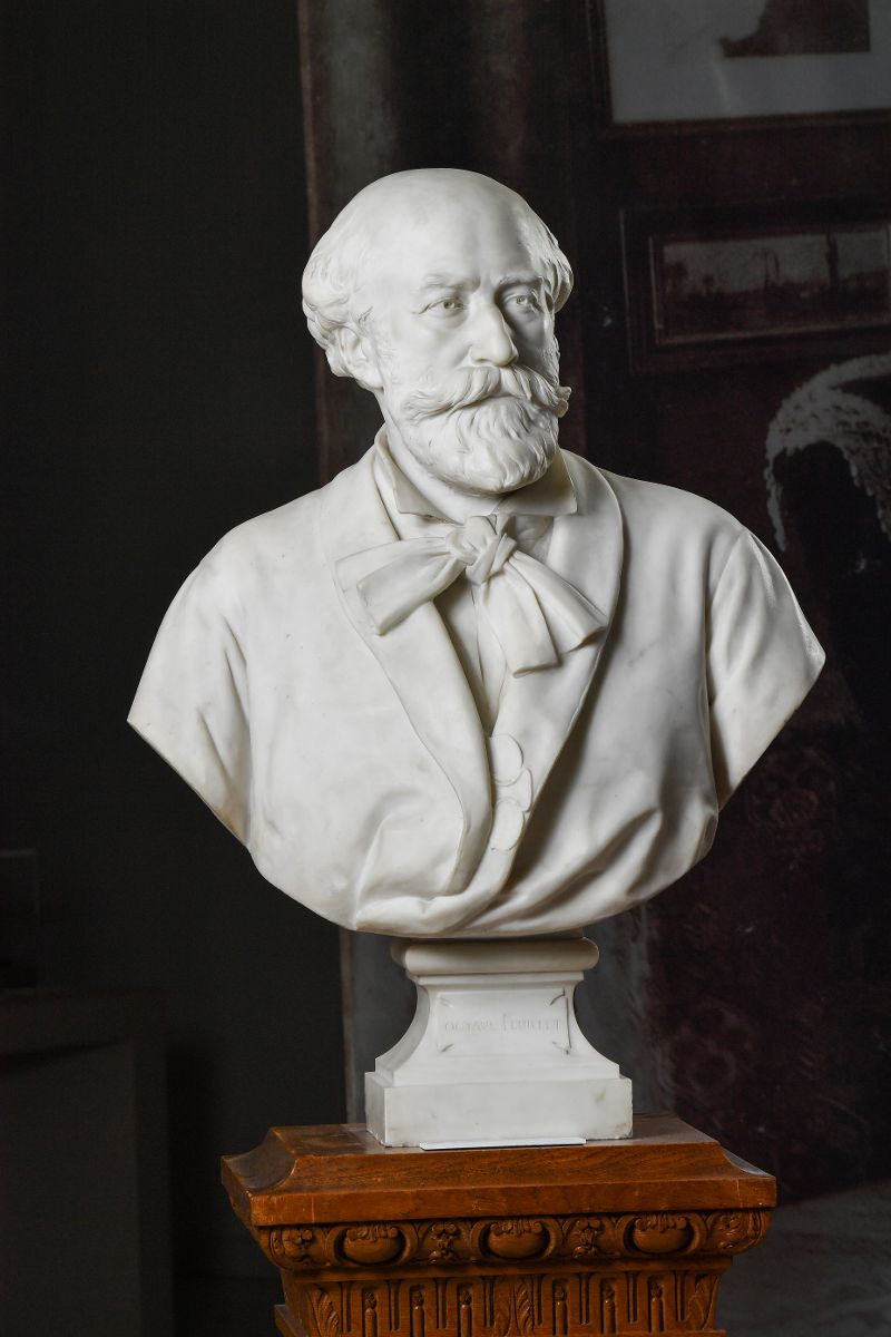 Buste d'Octave Feuillet