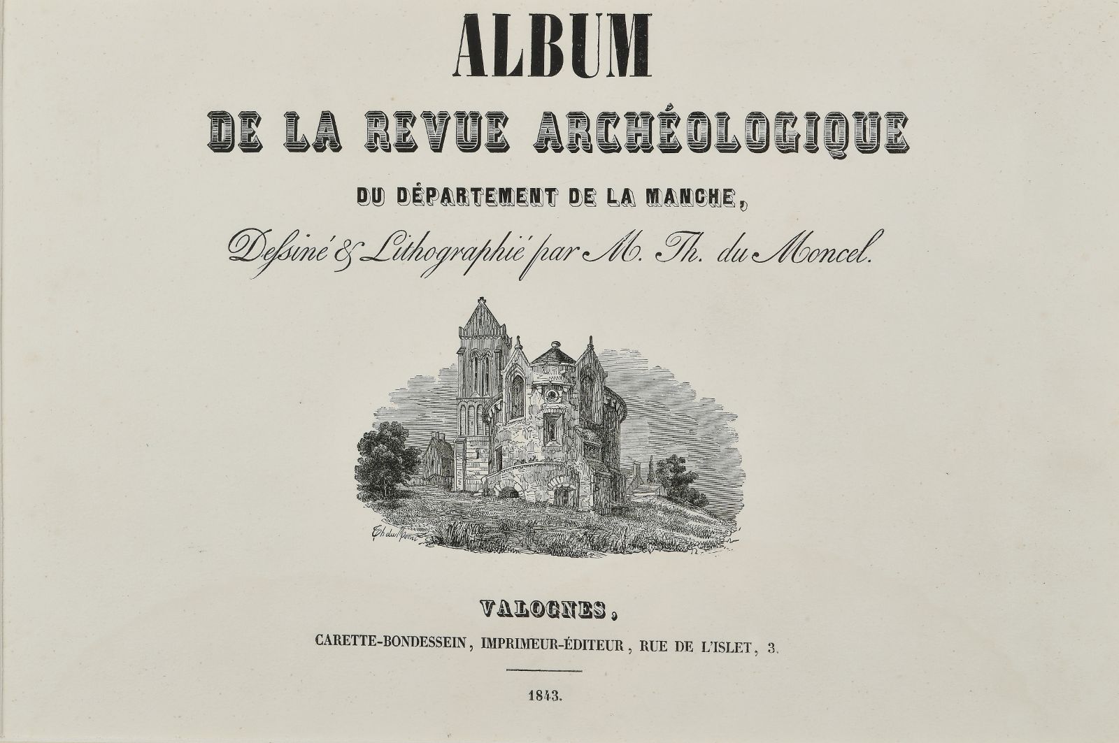 ALBUM DE LA REVUE ARCHEOLOGIQUE