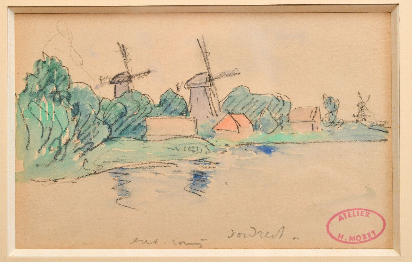 Environs de Dordrecht, Hollande