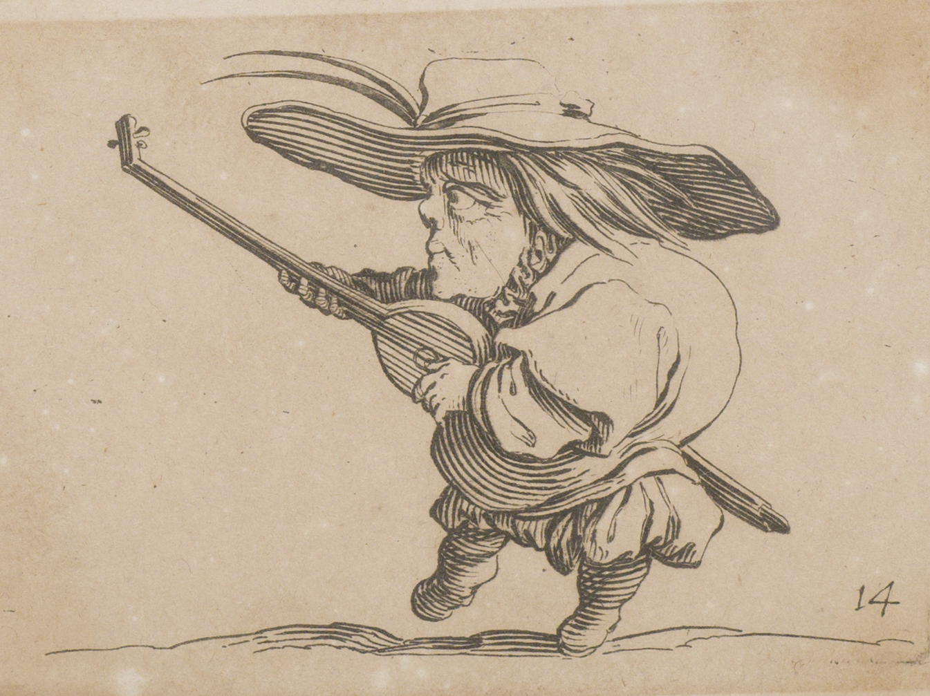 Les Gobbi : joueur de luth