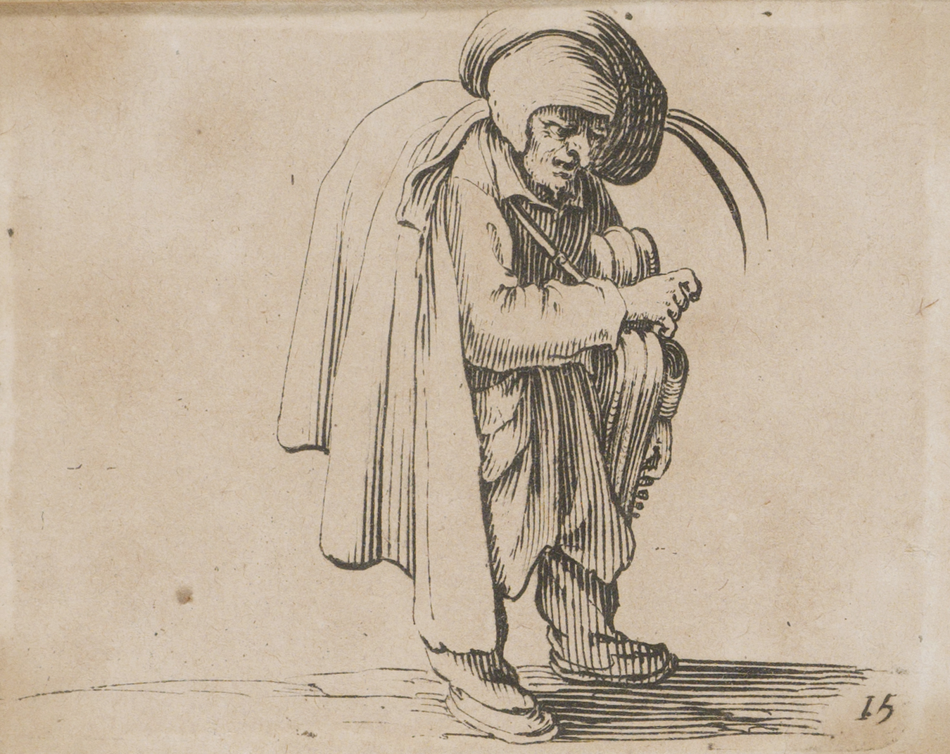 Les Gobbi : joueur de luth