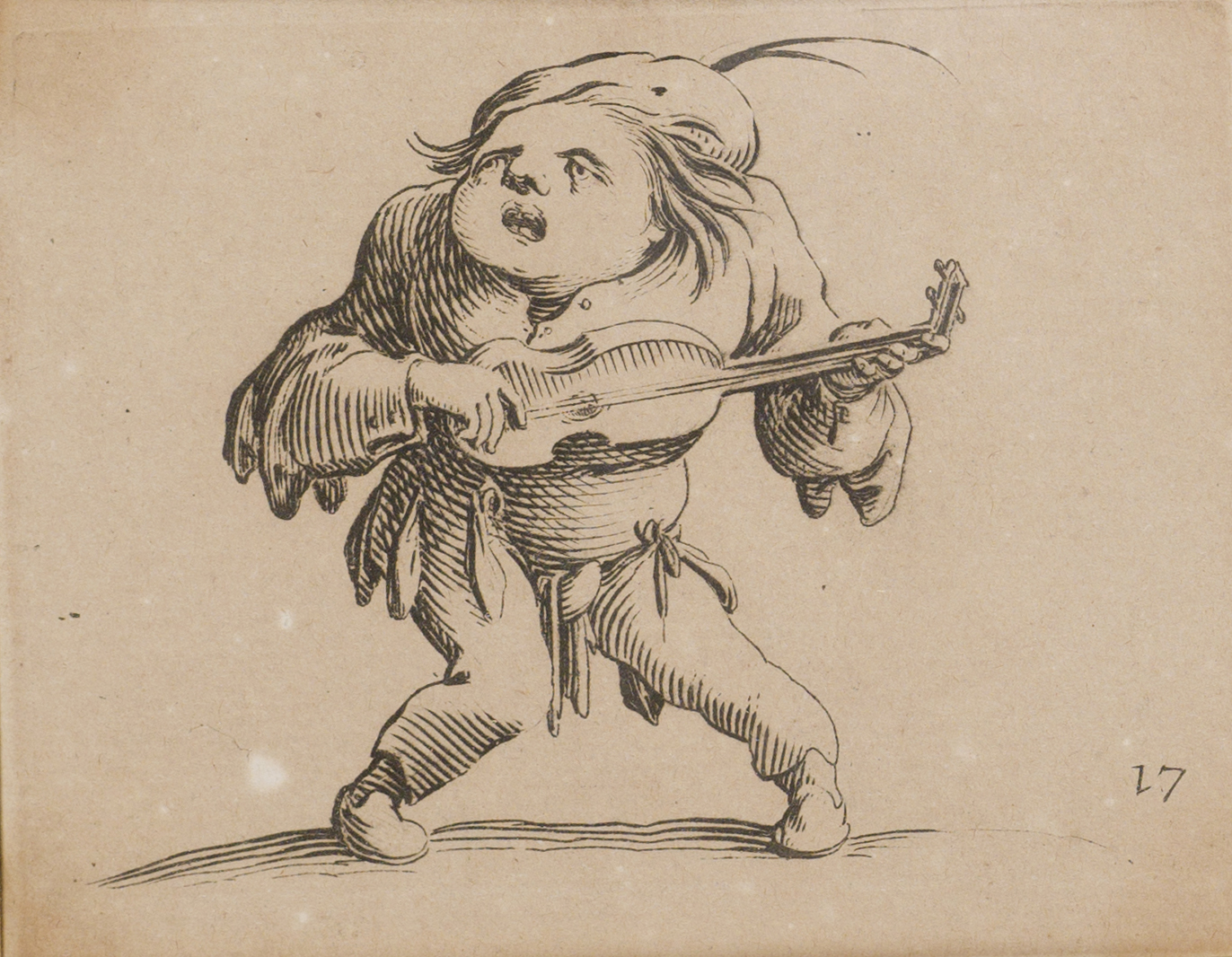 Les Gobbi : joueur de guitare