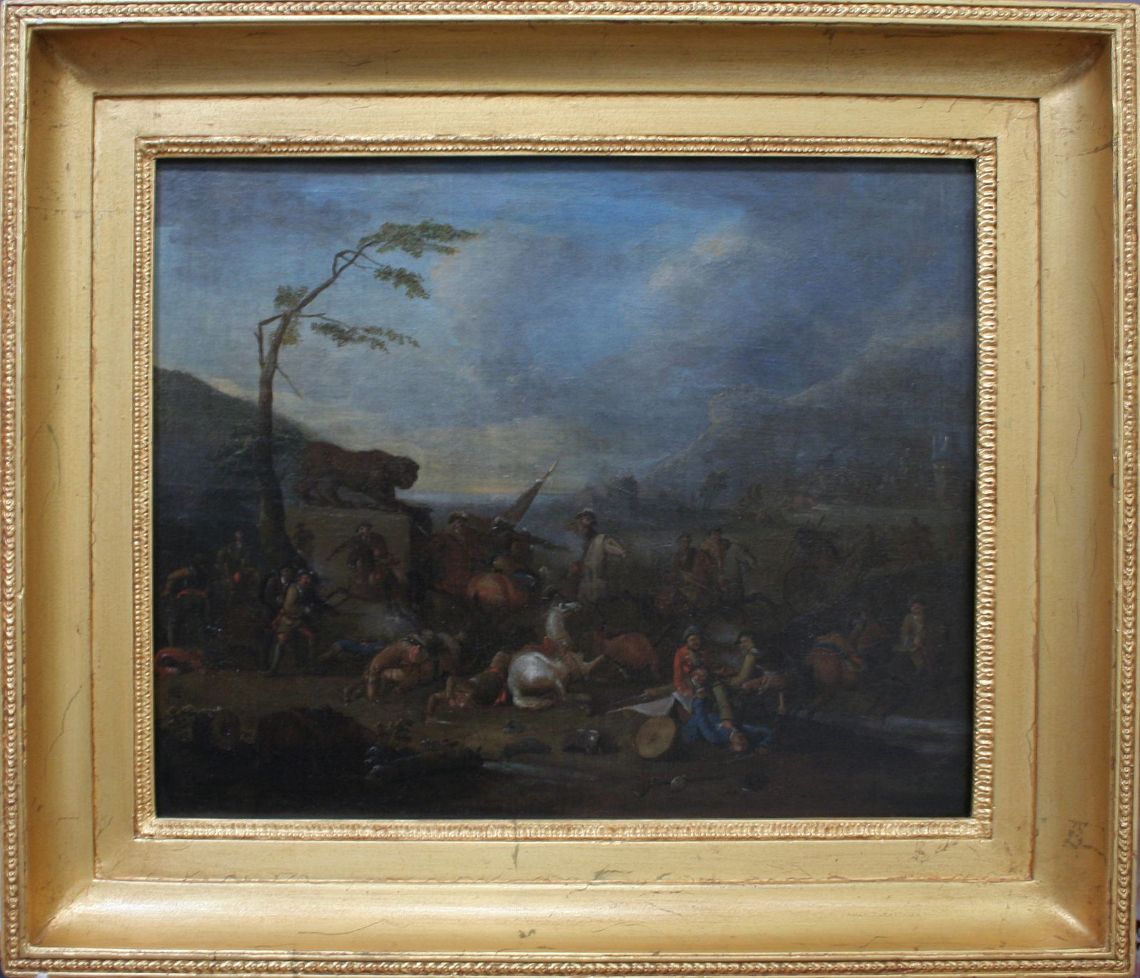 Scène de bataille