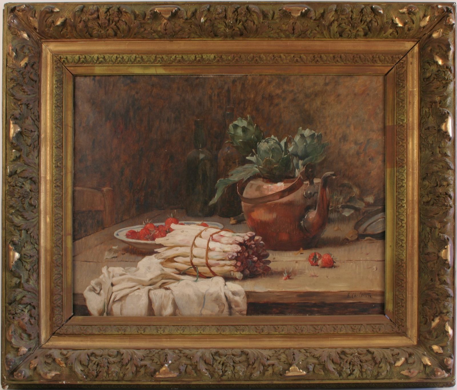 Nature morte aux asperges