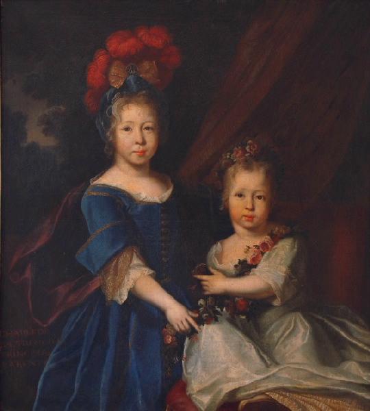 Charles de la Trémoille, prince de Tarente et sa soeur