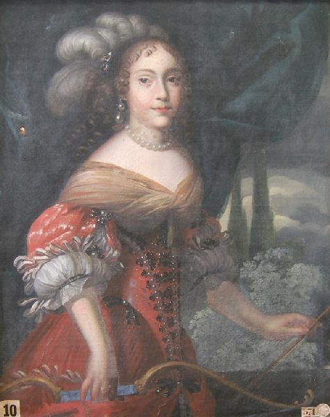 Marie-Anne Mancini en chasseresse