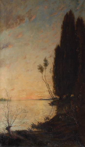 Coucher de soleil sur la Seine