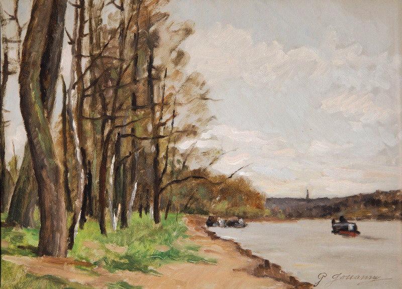 Bord de la Seine à Vernon