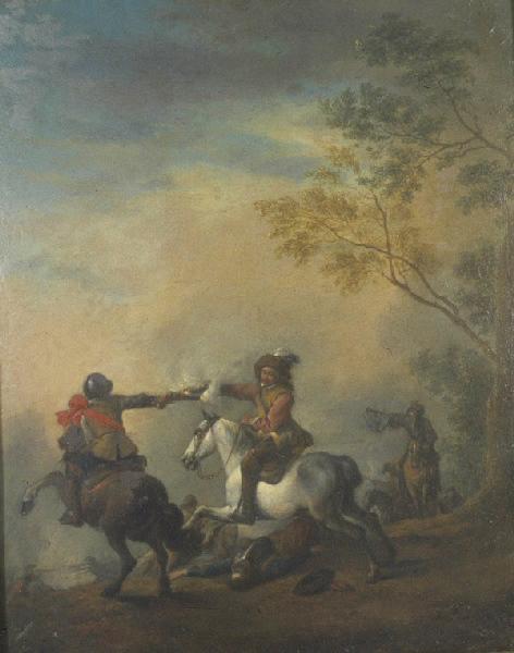 Un duel au pistolet