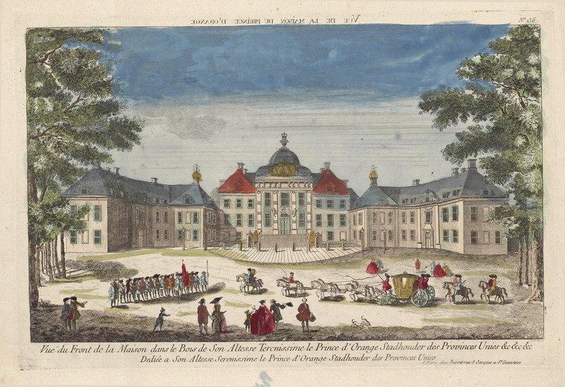 Vue de la Maison du Prince d'Orange