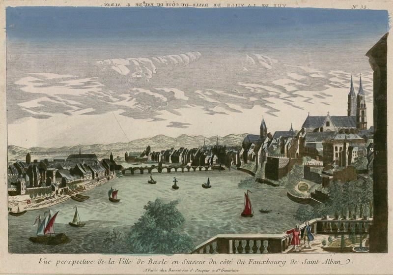 Vue de la ville de Bâle