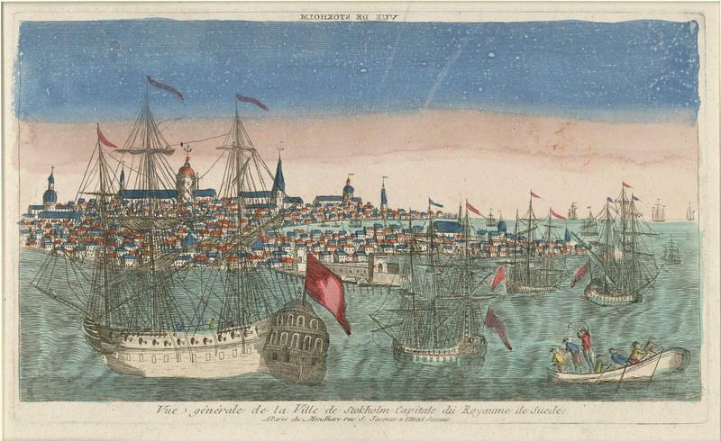 Vue de la ville de Stockholm