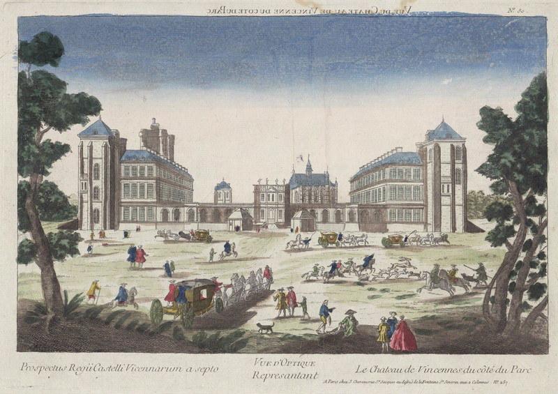 Vue du Château de Vincennes