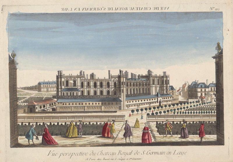 Vue du château de Saint Germain en Laye