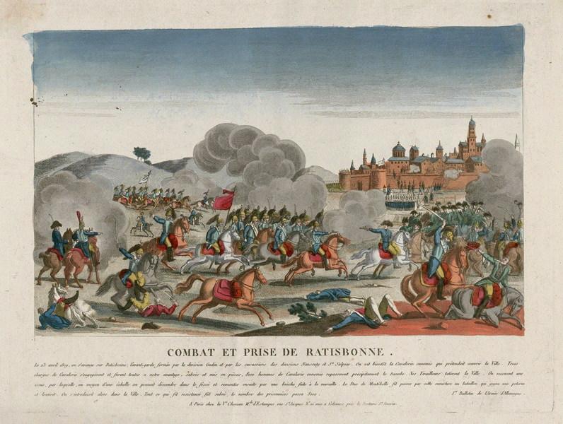 Combat et prise de Ratisbonne