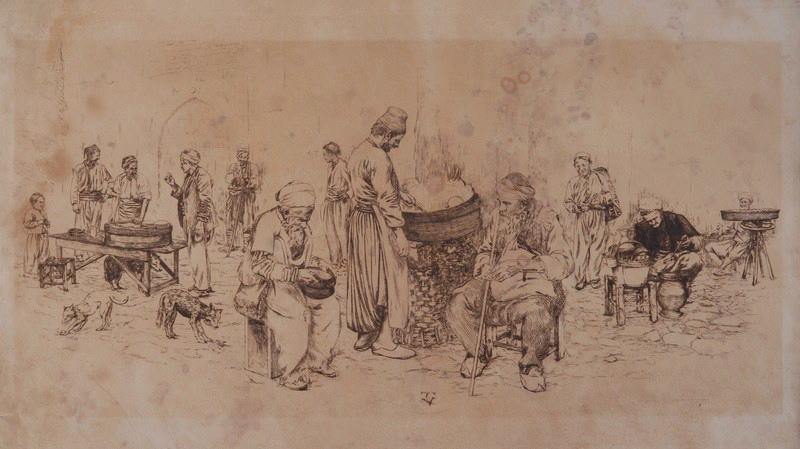 Dans la rue à Constantinople