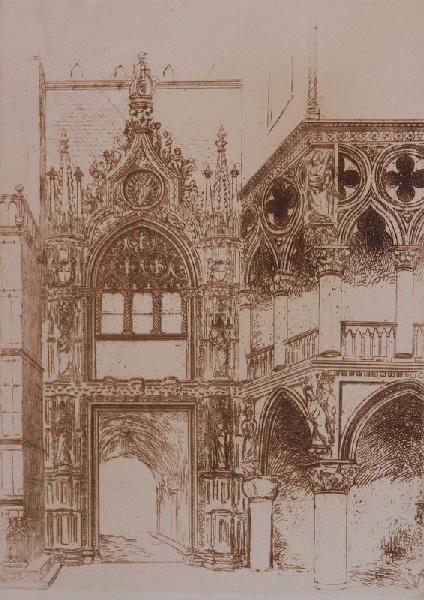 Venise, la Porta della Carta (Traduction : Porte des Papiers)