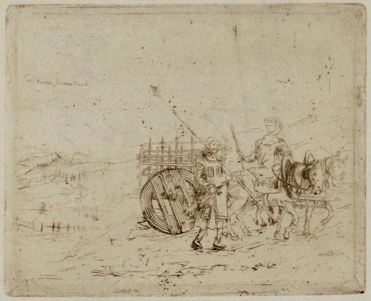 Cais terna Granantensis ; Vue de Tanger (ancien titre)