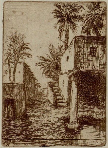 Village d'Afrique du Nord