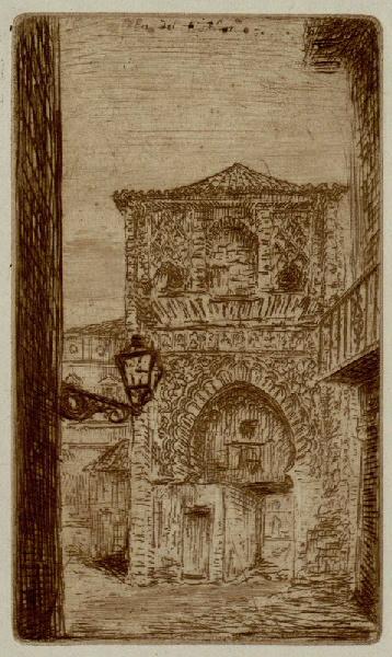 Grenade, El Corral del Carbon ; Vue d'Espagne (Ancien titre)