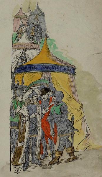 Campement médiéval