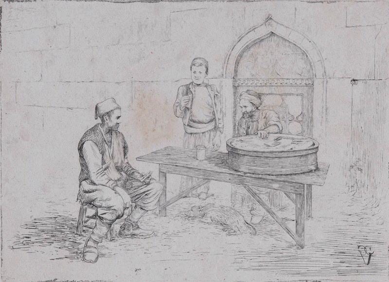 Constantinople, marchands