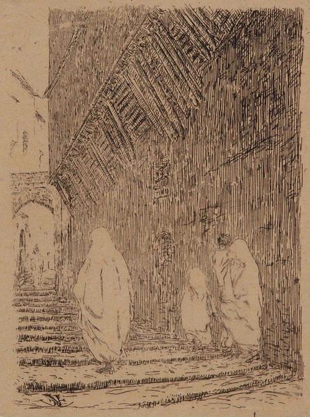 Scène de rue à Alger