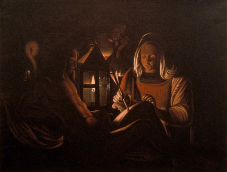 Saint Sébastien soigné par Sainte Irène