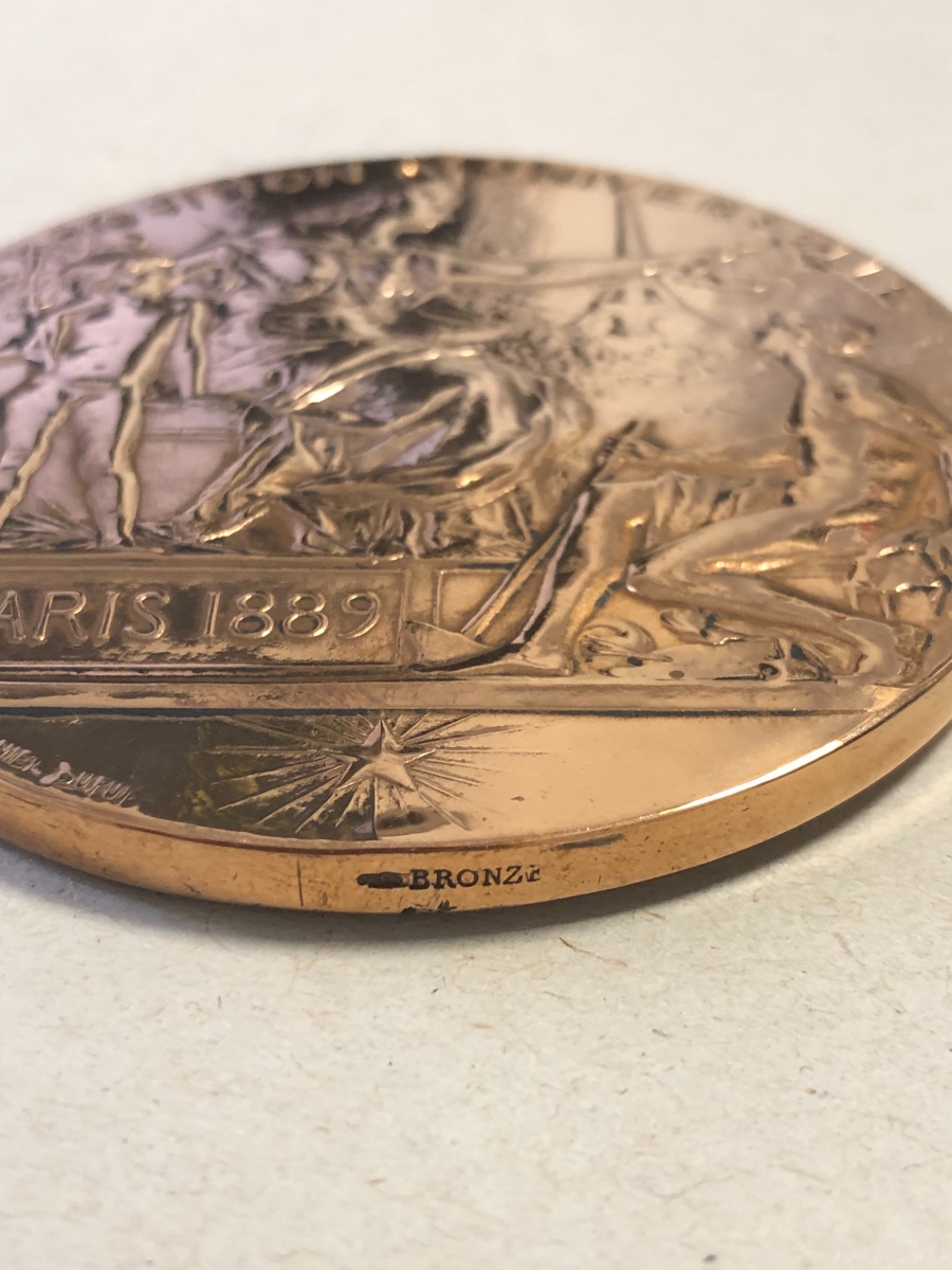 Médaille de l'Exposition Universelle de 1889