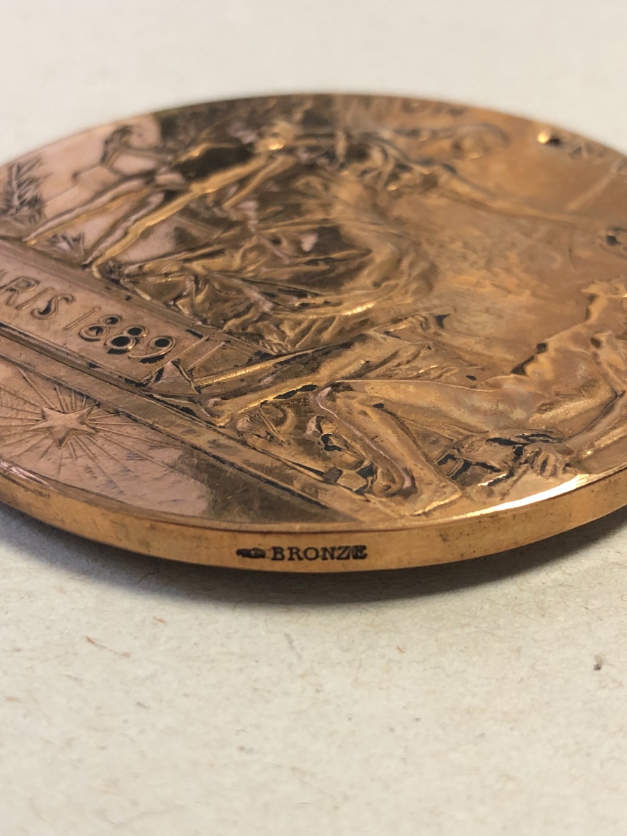 Médaille de l'Exposition Universelle de 1889