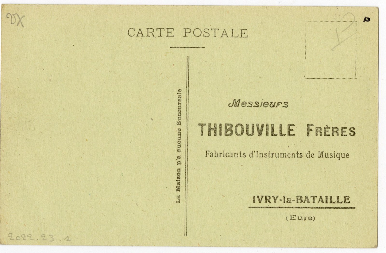 Les magasins de stockage Thibouville frères à Ivry-la-Bataille