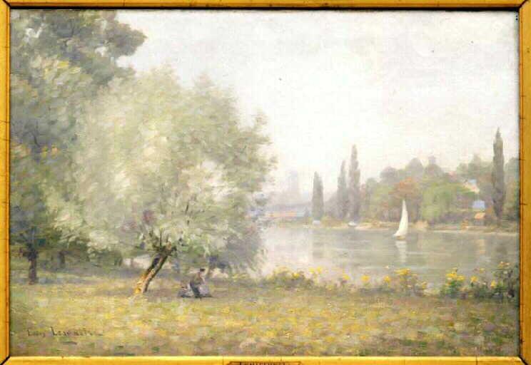 Bords de la Seine (effet du matin)