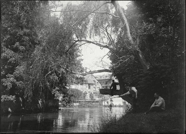 L'Eure à Louviers, Jardin de Mr Poussin