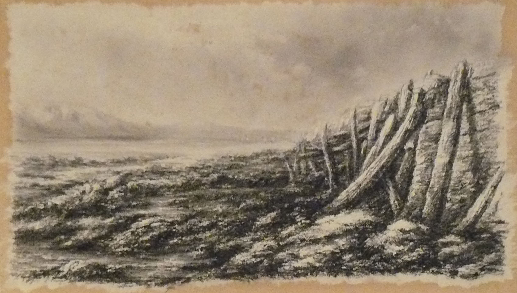 Digue - Bords de marais