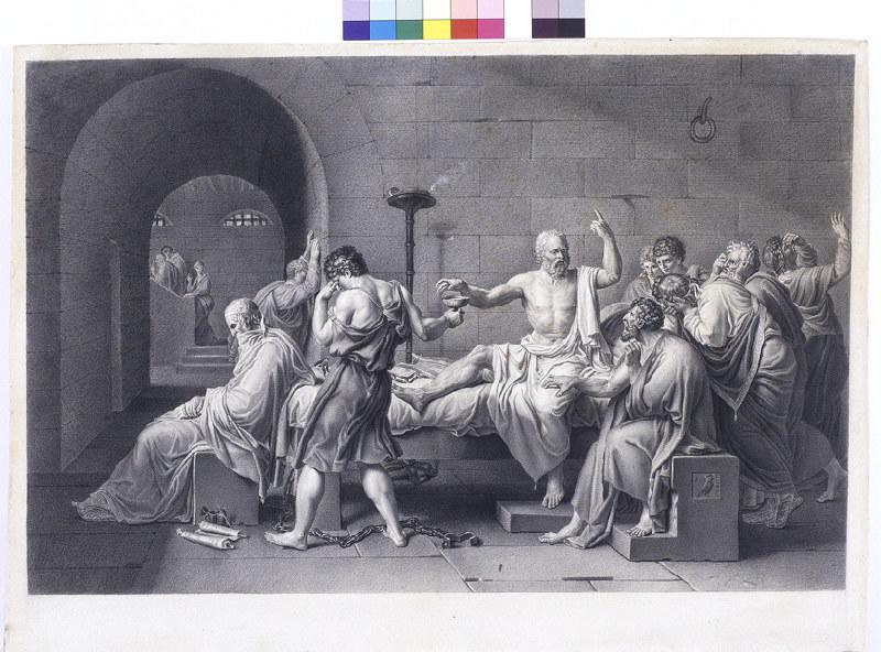 La mort de Socrate (d'après David)
