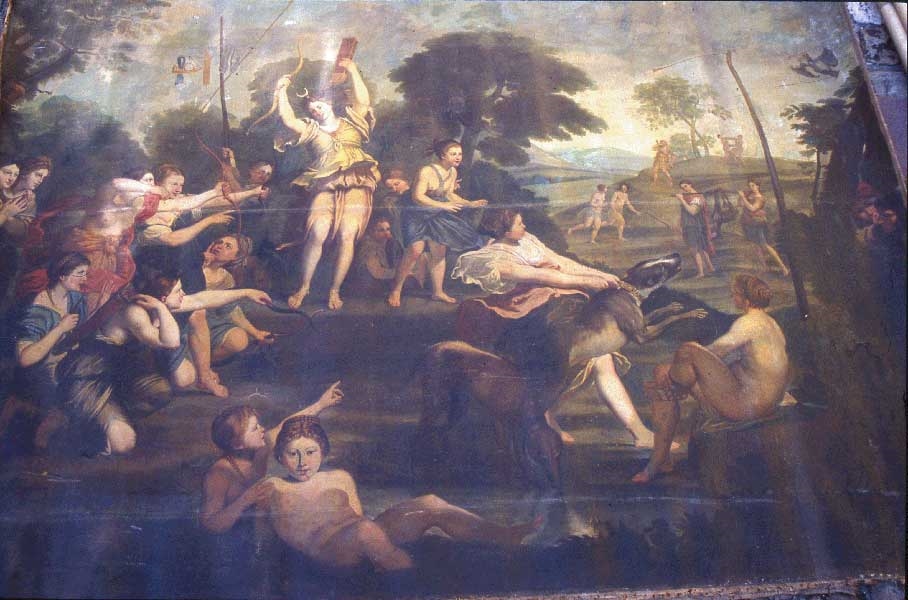 La chasse de Diane (d'ap.Le Dominiquin)