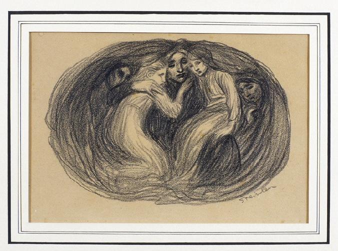 Allégorie : Mère et enfant (Allégorie pour l'Orphelinat des Arts (?))