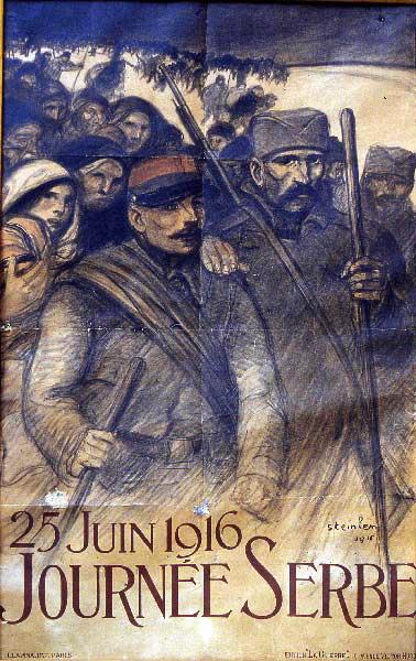 25 juin 1916 : Journée Serbe