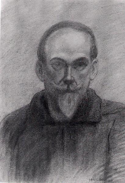 Autoportrait de face