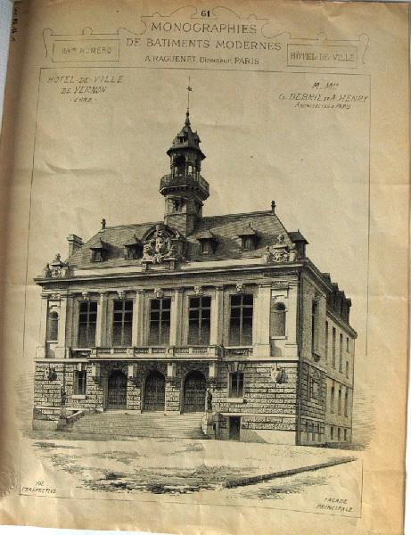 Histoire de Vernon : Hôtel de ville de Vernon