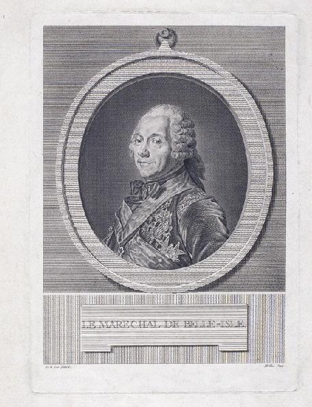 Portrait du maréchal duc de Belle-Isle (d'après Quentin La Tour (1704-1788))