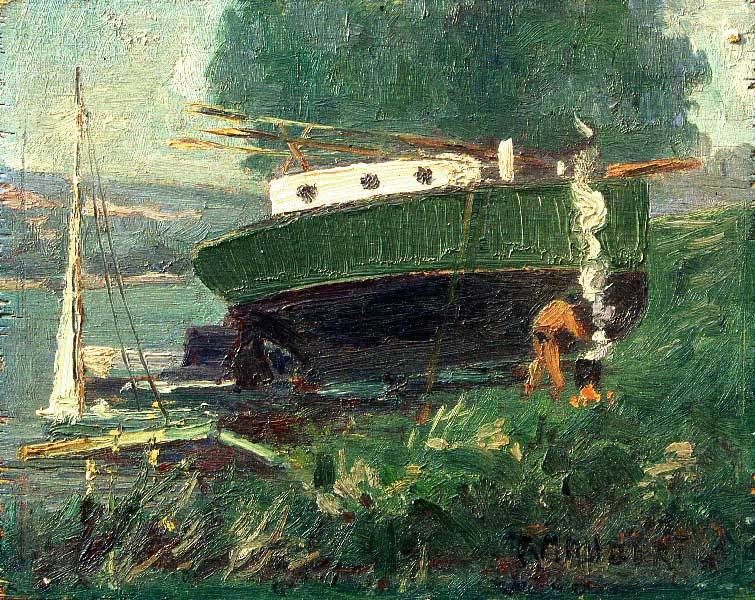 "Toilette du voilier (La Marguerite)"