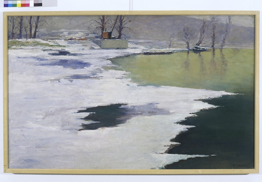 La Seine sous la glace